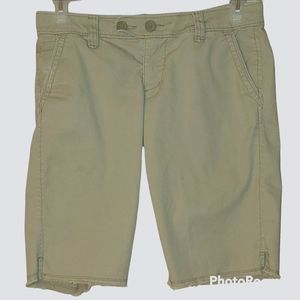 American Eagle Khaki Shorts- Womens size 6